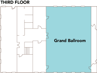 Sentinel - Third Floor Plan - Grand Ballroom