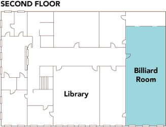 Sentinel - Second Floor Plan - Billiard Room