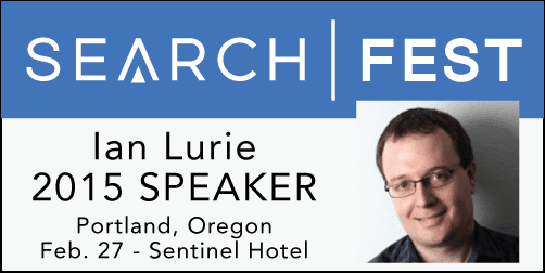 Ian Lurie - SearchFest 2015 Speaker